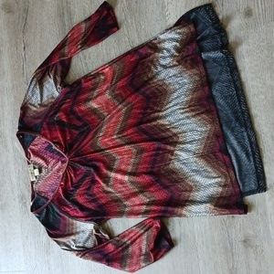 *LAST CHANCE* One World Live and Let Live Petite Medium PM Blouse